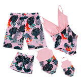 Family Matching Parent-child Quick Dry Beach Swimsuit