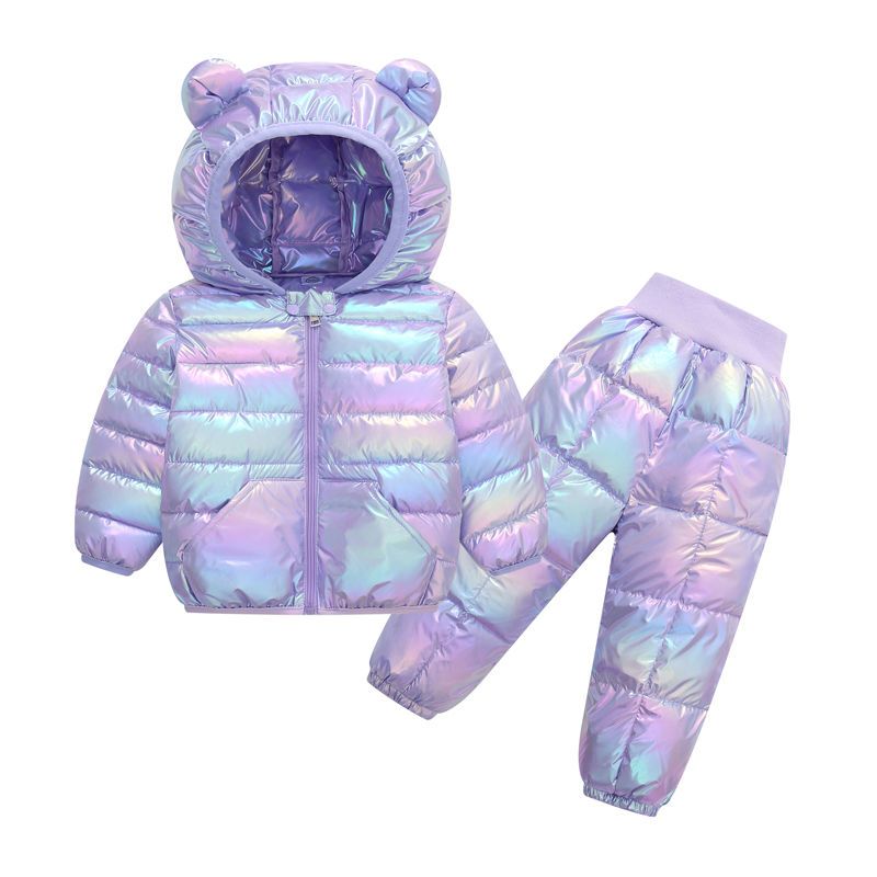 Kid Baby Girl Boy Autumn Winter Cotton 2 Pcs Sets