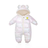 Baby Jumpsuit Padded Cashmere Autumn Winter Rompers