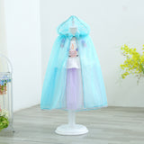Kid Girl Shawl Frozen Princess Witch Cape Halloween Coats