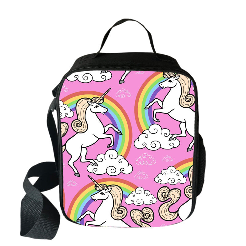 Kid Lunch Unicorn Insulation Outdoor Picnic Bag