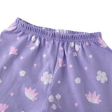 Kid Girl Flamingo Printed Home Pajamas