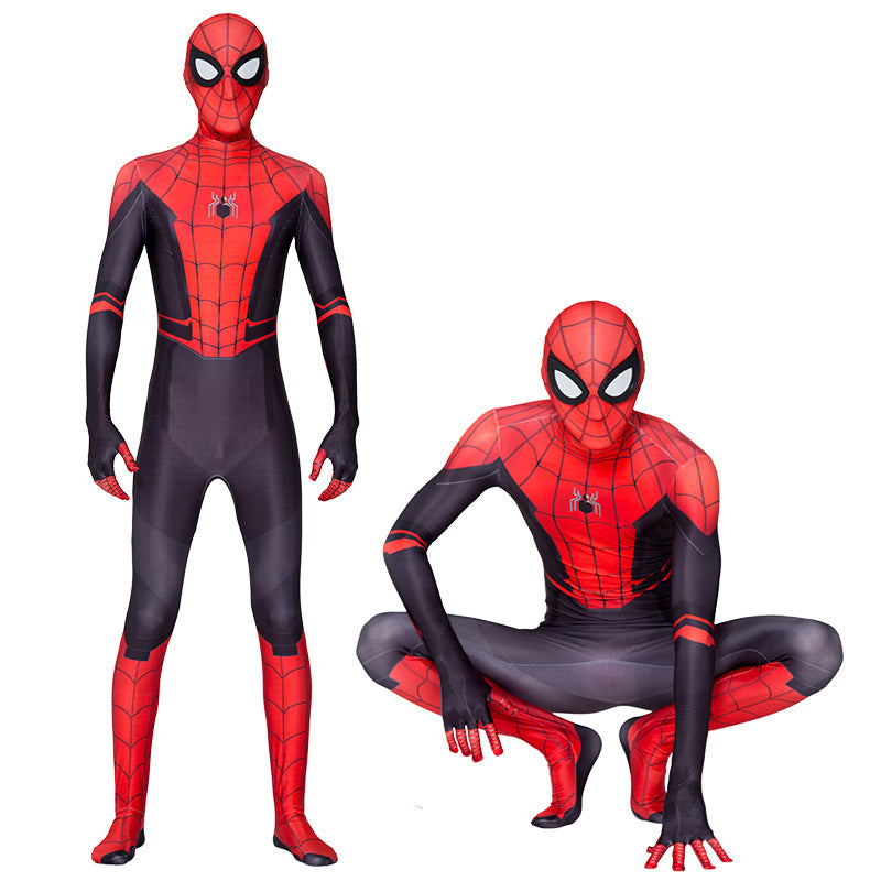 Halloween Kid Boy Spider Hero Cosplay Siamese Costume