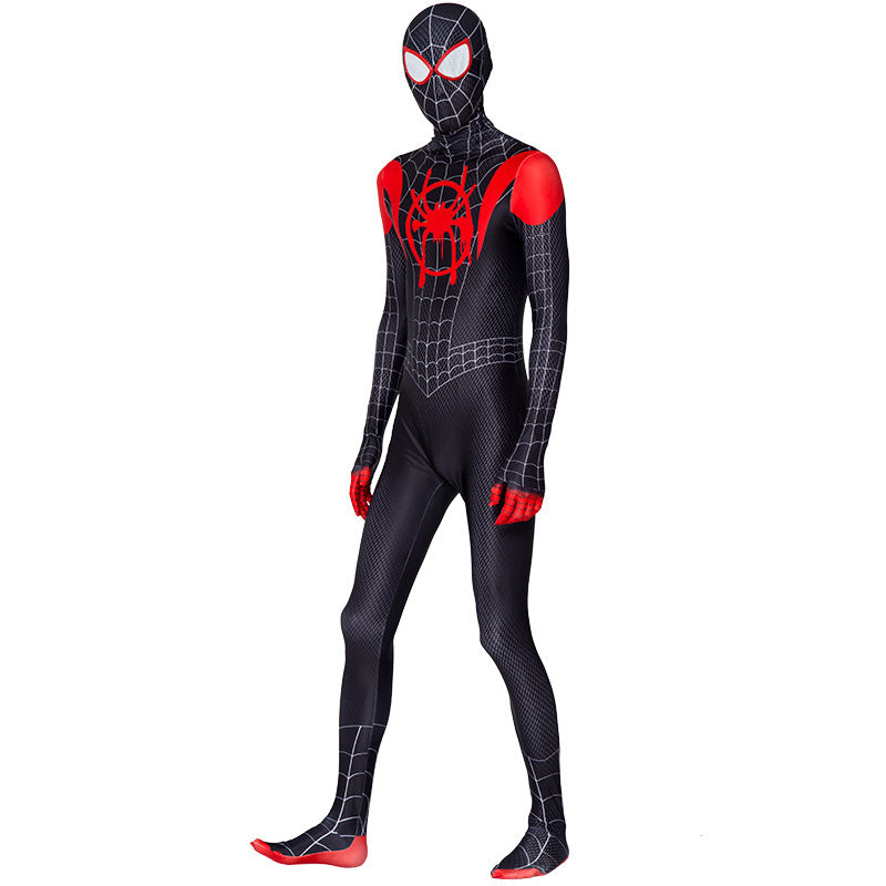 Halloween Kid Boy Spider Hero Cosplay Siamese Costume