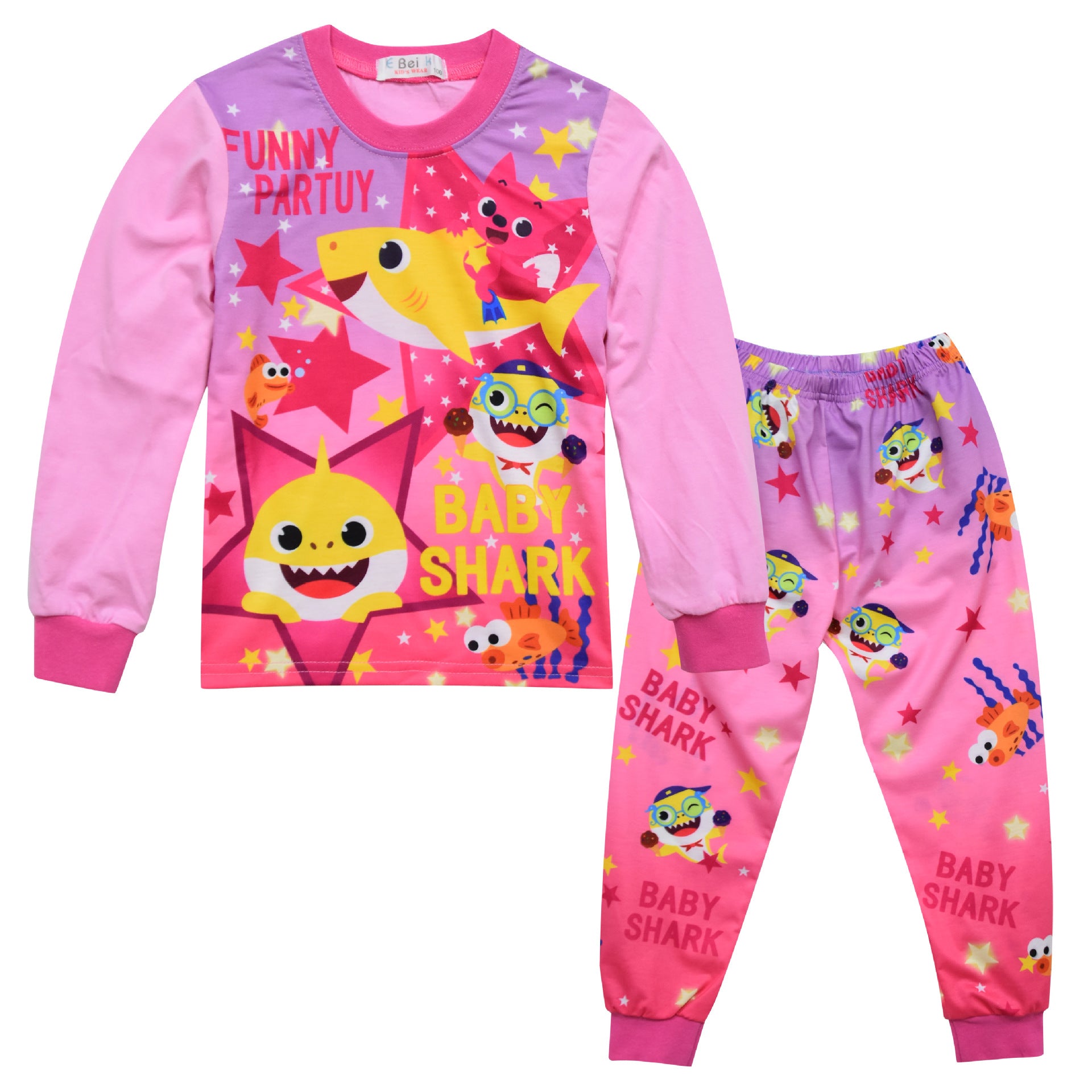 Kid Baby Boy Spring Autumn Home Long Sleeve Pajamas