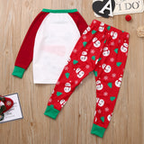 Family Matching Christmas Parent-child Pajamas