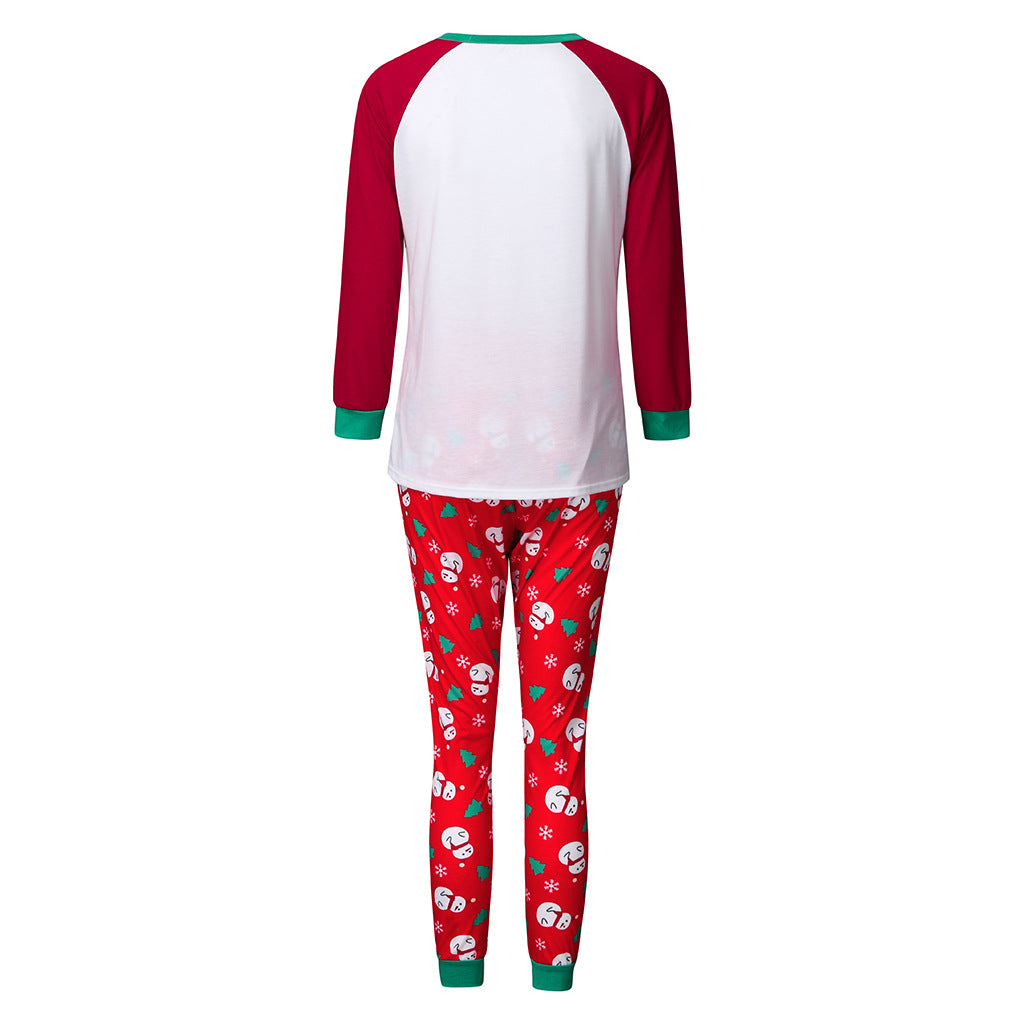 Family Matching Christmas Parent-child Pajamas