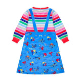 Kid Girl Halloween Ghost Horror Costume Dress Set