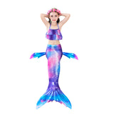 Kid Girl Mermaid Bikini Swimsuit Swimwear