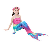 Kid Girl Mermaid Bikini Swimsuit Swimwear