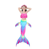 Kid Girl Mermaid Bikini Swimsuit Swimwear
