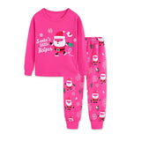 Kid Baby Boys Girls Christmas New Year Cartoon Home Pajamas