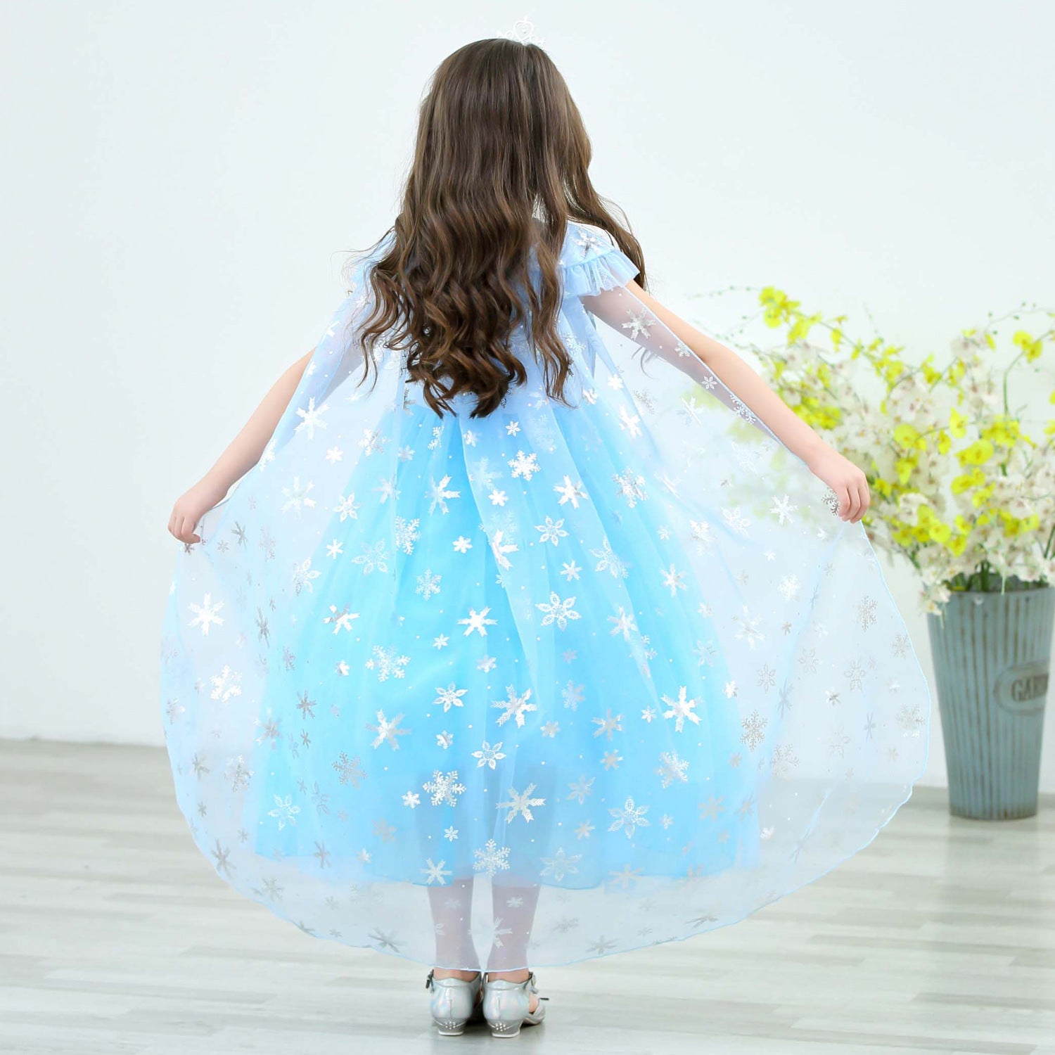 Kid Baby Girl Elsa Christmas Frozen Princess Dress