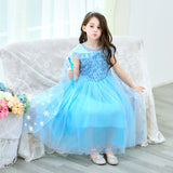 Kid Baby Girl Elsa Christmas Frozen Princess Dress