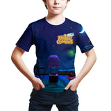 Animal Moritomo 3D Printed Children'Anime Cartoon T-shirt