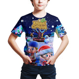 Animal Moritomo 3D Printed Children'Anime Cartoon T-shirt