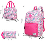 Kid Schoolbag Primary School Unicorn Backpack 3pcs Set