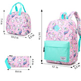 Kid Schoolbag Primary School Unicorn Backpack 3pcs Set