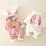 0-2T Baby Bunny Super Cute Net Red Romper