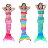 Kid Girl Mermaid Swimsuit Bikini Swimwear