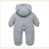 Baby Boy Girl Winter Fleece Jumpsuit Rompers