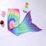 Kid Girl Fish Tail Swimsuit Mermaid Swimwear