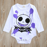 Halloween Baby Little Boy INS Long Sleeve Bodysuit 3 Pcs Set