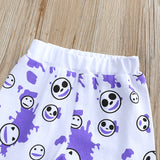 Halloween Baby Little Boy INS Long Sleeve Bodysuit 3 Pcs Set