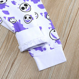 Halloween Baby Little Boy INS Long Sleeve Bodysuit 3 Pcs Set