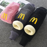 Kid Baby Boy Girl Winter Thickened Plush Warm Pants