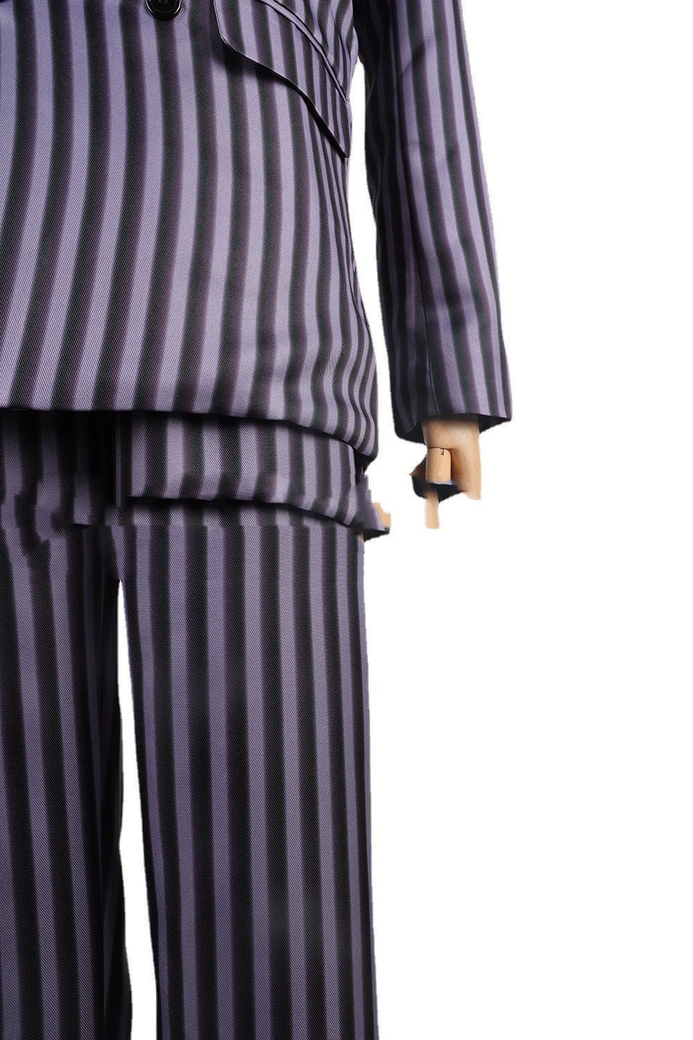 3-10T Kid Boy Wednesday Halloween Striped Cosplay Costume Sets Outfits