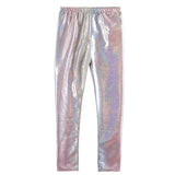 Kid Girl Autumn Laser Leggings Pants