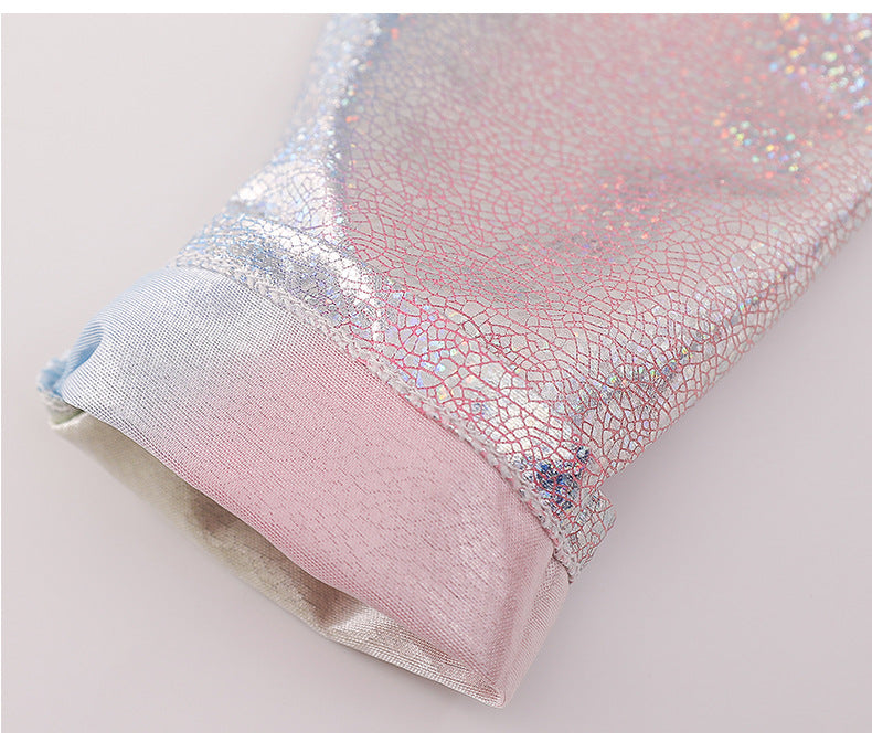 Kid Girl Autumn Laser Leggings Pants
