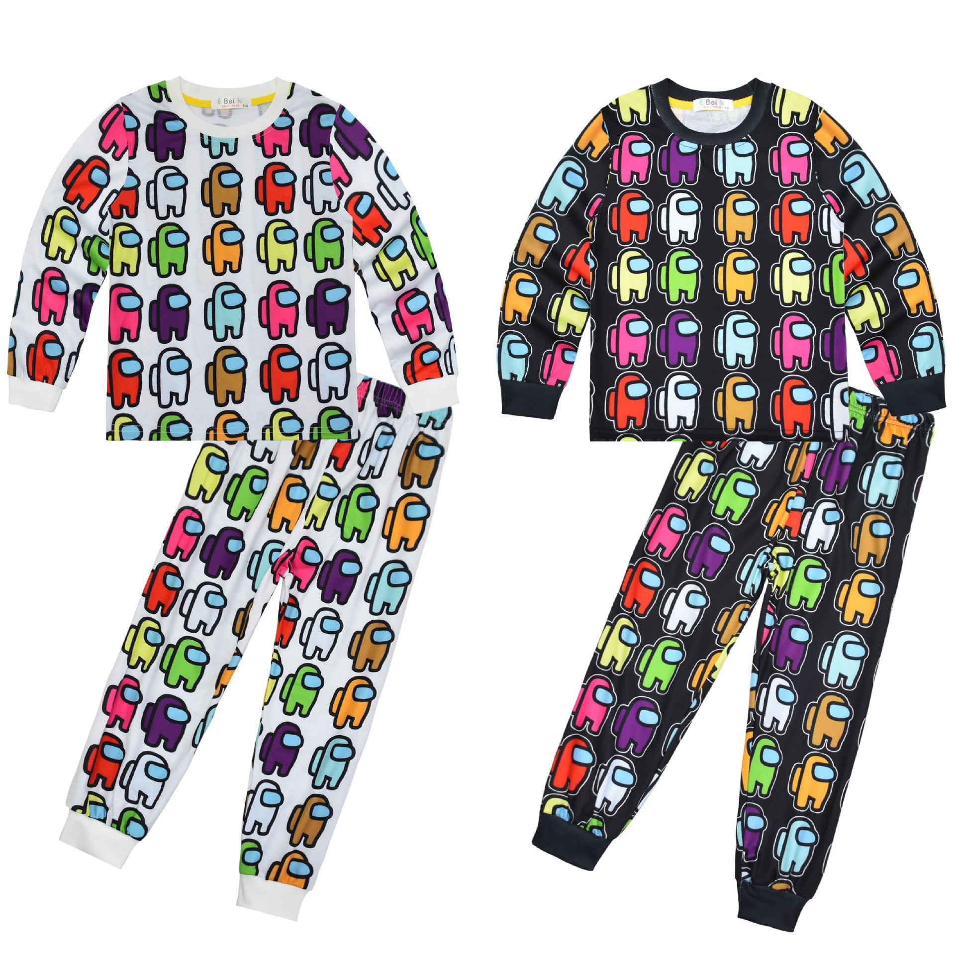 Kid Boy Cuhk Loungewear Long Sleeves Pajamas