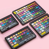 24/36/48/88 Colors Metallic Pearl Solid Watercolor Pigment Set