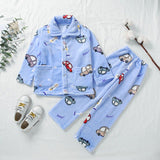 Kid Baby Girl Boy Winter Autumn Thick Loungewear Pajamas