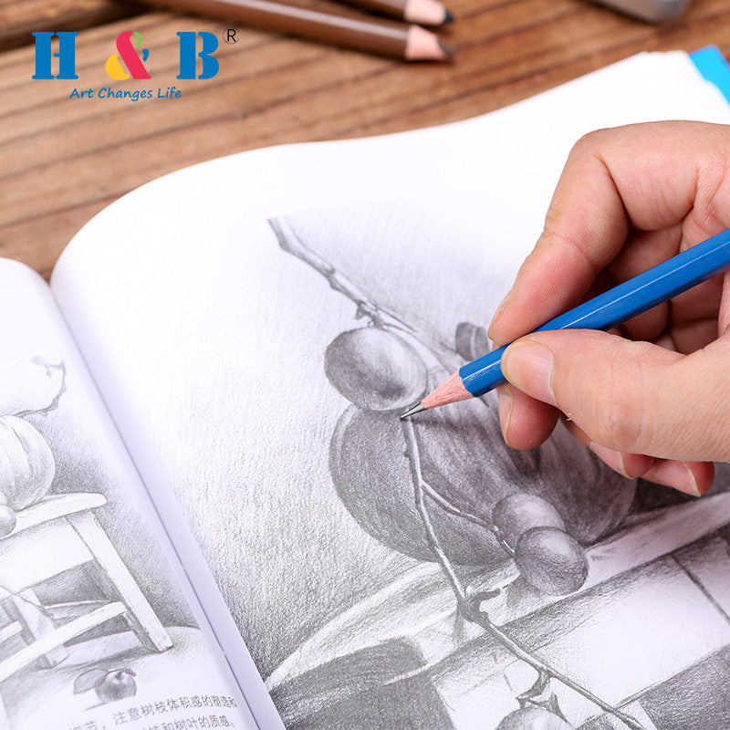 35pcs  Professional Sketching Drawing Pencils Kit Set