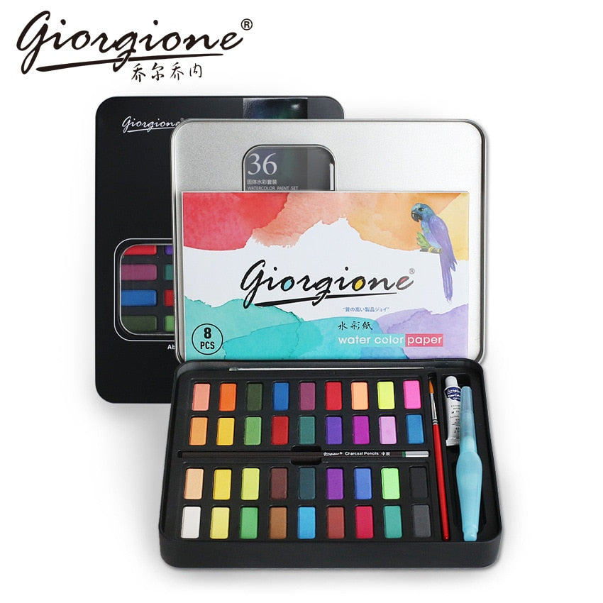 36/48 Colors Watercolor Paint Sets