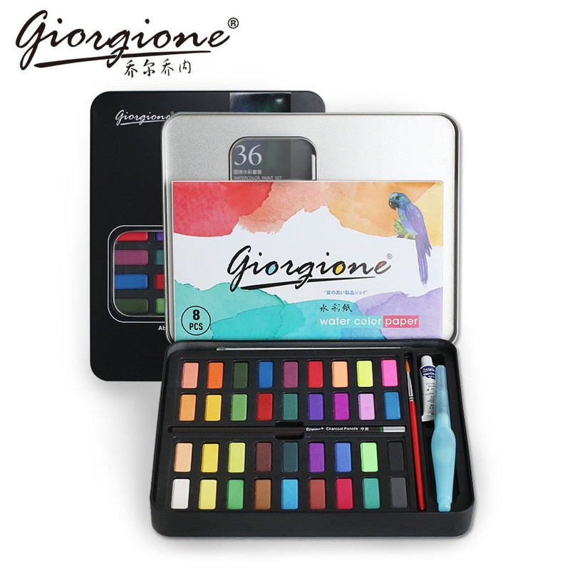 36/48 Colors Watercolor Paint Sets