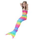 Kid Girl Mermaid Swimsuit Bikini Swimwear