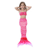 Kid Girl Mermaid Swimsuit Bikini Swimwear