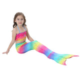 Kid Girl Mermaid Swimsuit Bikini Swimwear