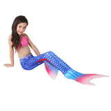 Kid Girls Swimsuit Mermaid Tail Swimwear