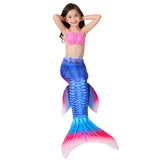 Kid Girls Swimsuit Mermaid Tail Swimwear