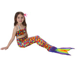Kid Girl Mermaid Swimsuit Bikini Swimwear