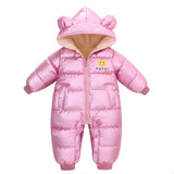 Baby Jumpsuit Padded Cashmere Autumn Winter Rompers