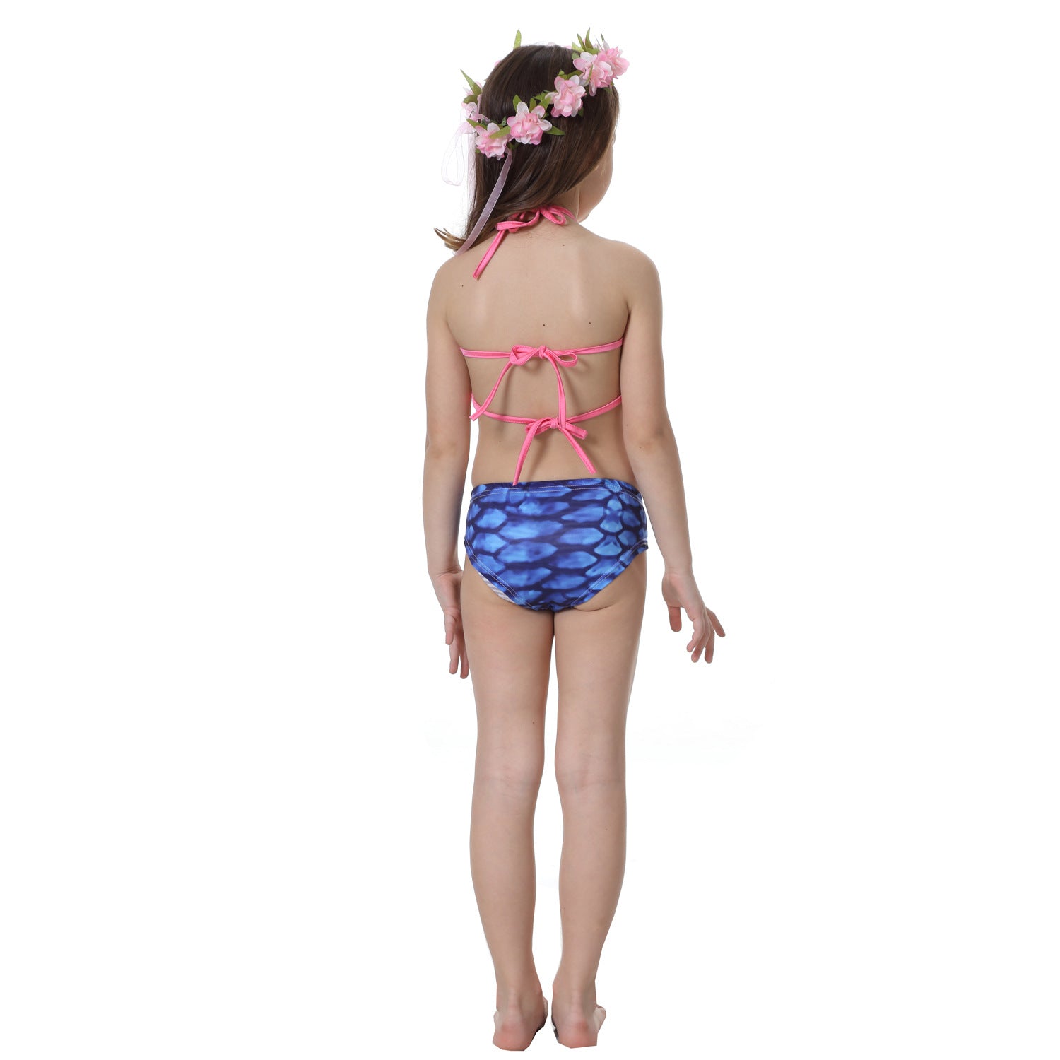 Kid Girls Swimsuit Mermaid Tail Swimwear
