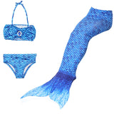 Kid Girl Mermaid Swimsuit Bikini Swimwear