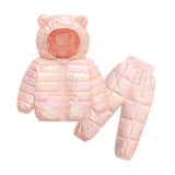 Kid Baby Girl Boy Autumn Winter Cotton 2 Pcs Sets