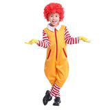 1-14T Christmas Children Kid Boy Girl Clown Costume Romper